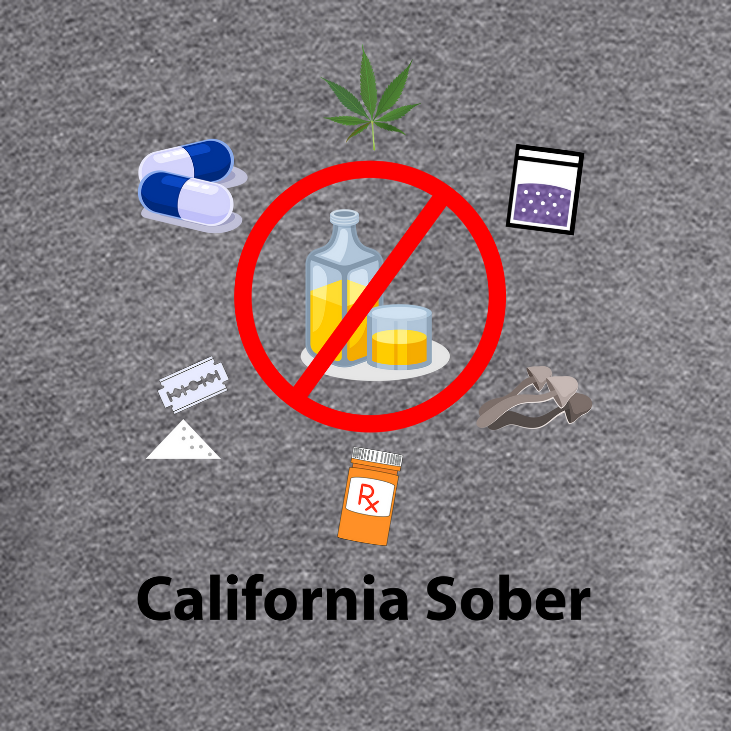 California Sober Tee