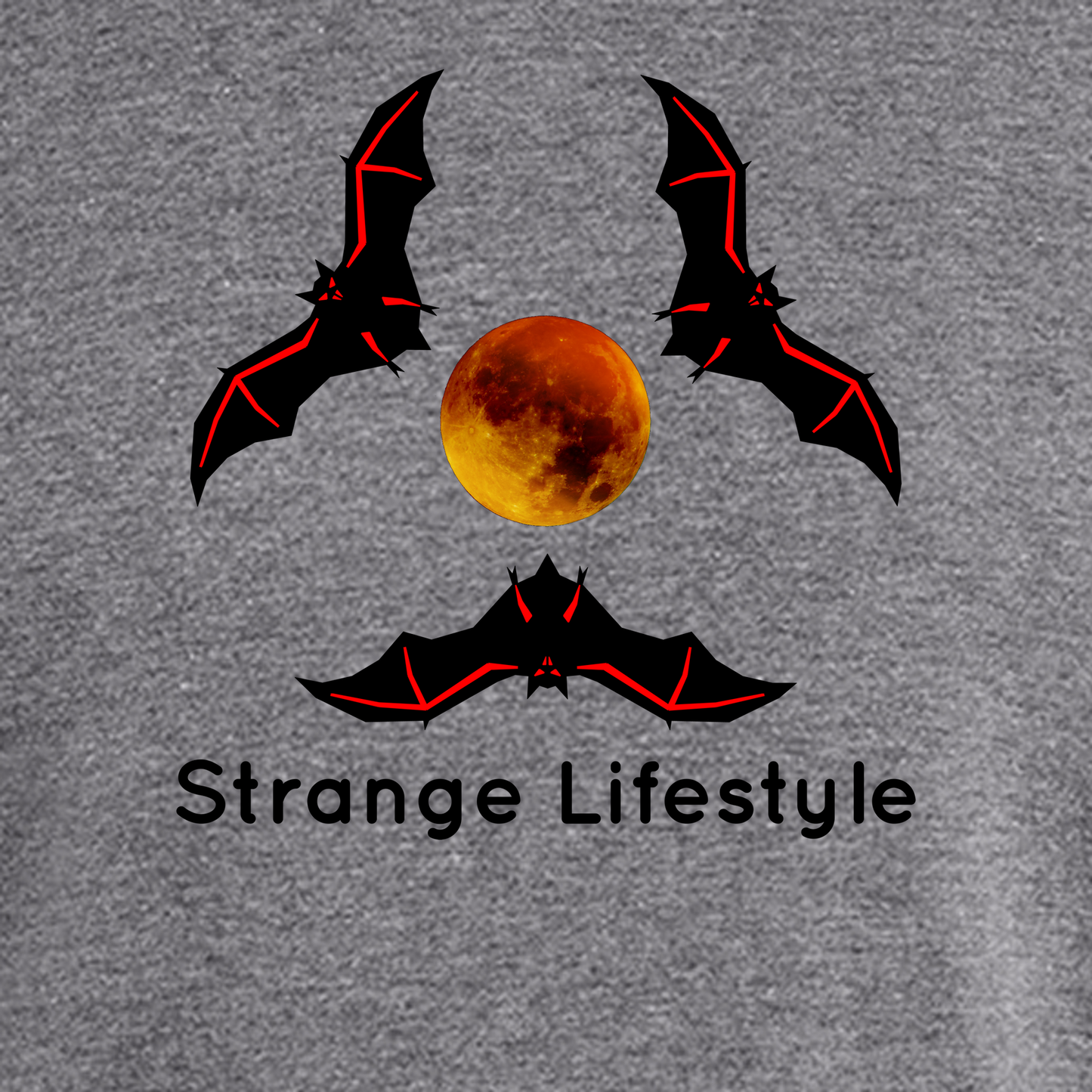 Strange Lifestyle™ TriBat Logo Tee (multiple colors)