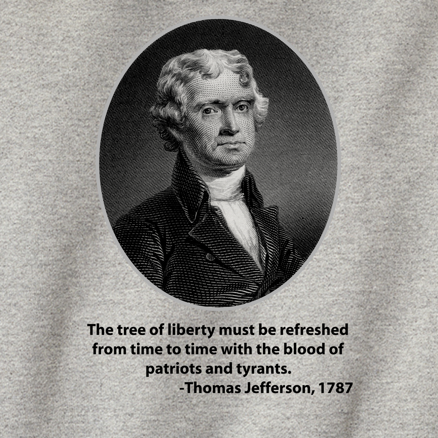 Thomas Jefferson - Tree of Liberty - Hoodie
