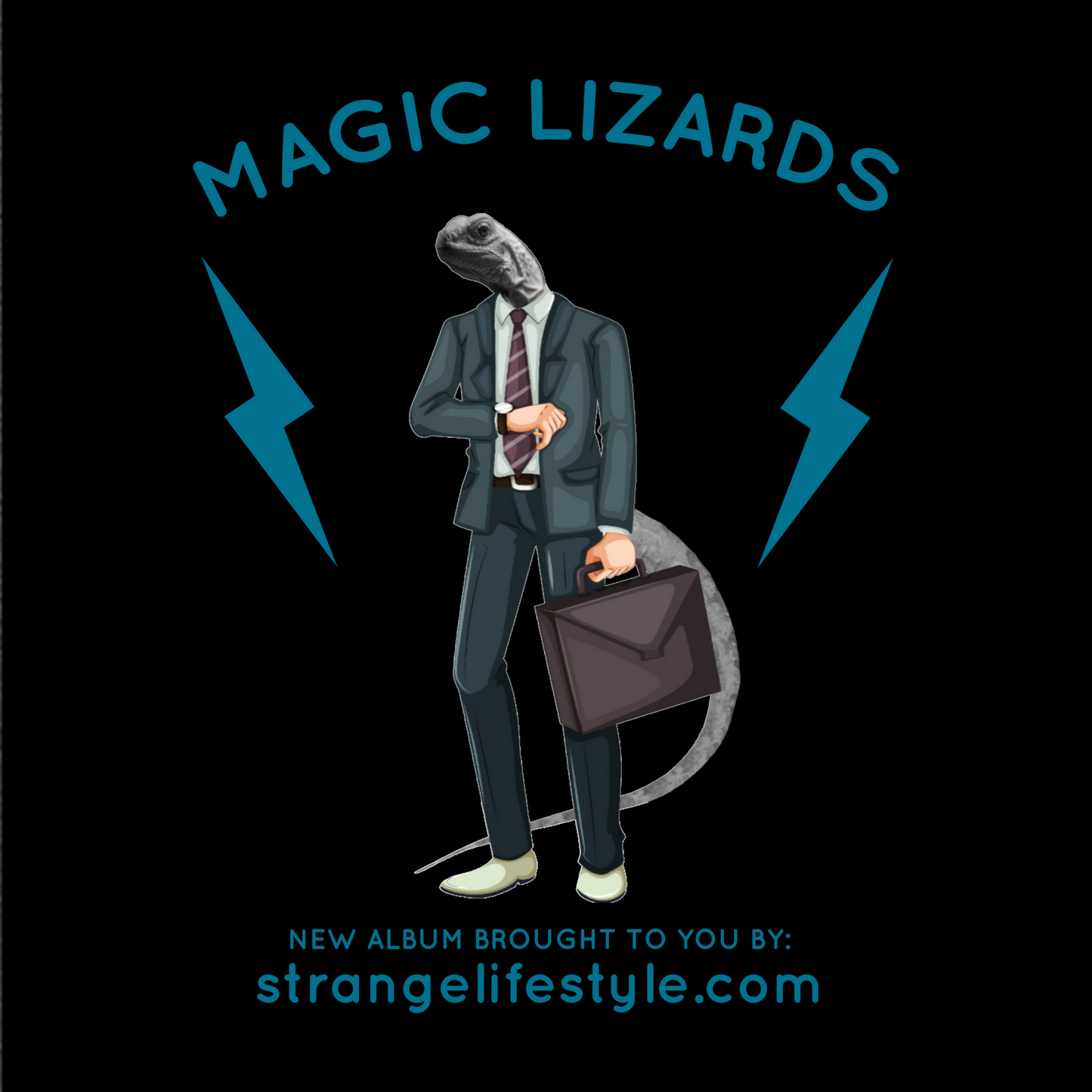 Magic Lizards Tee (Black)