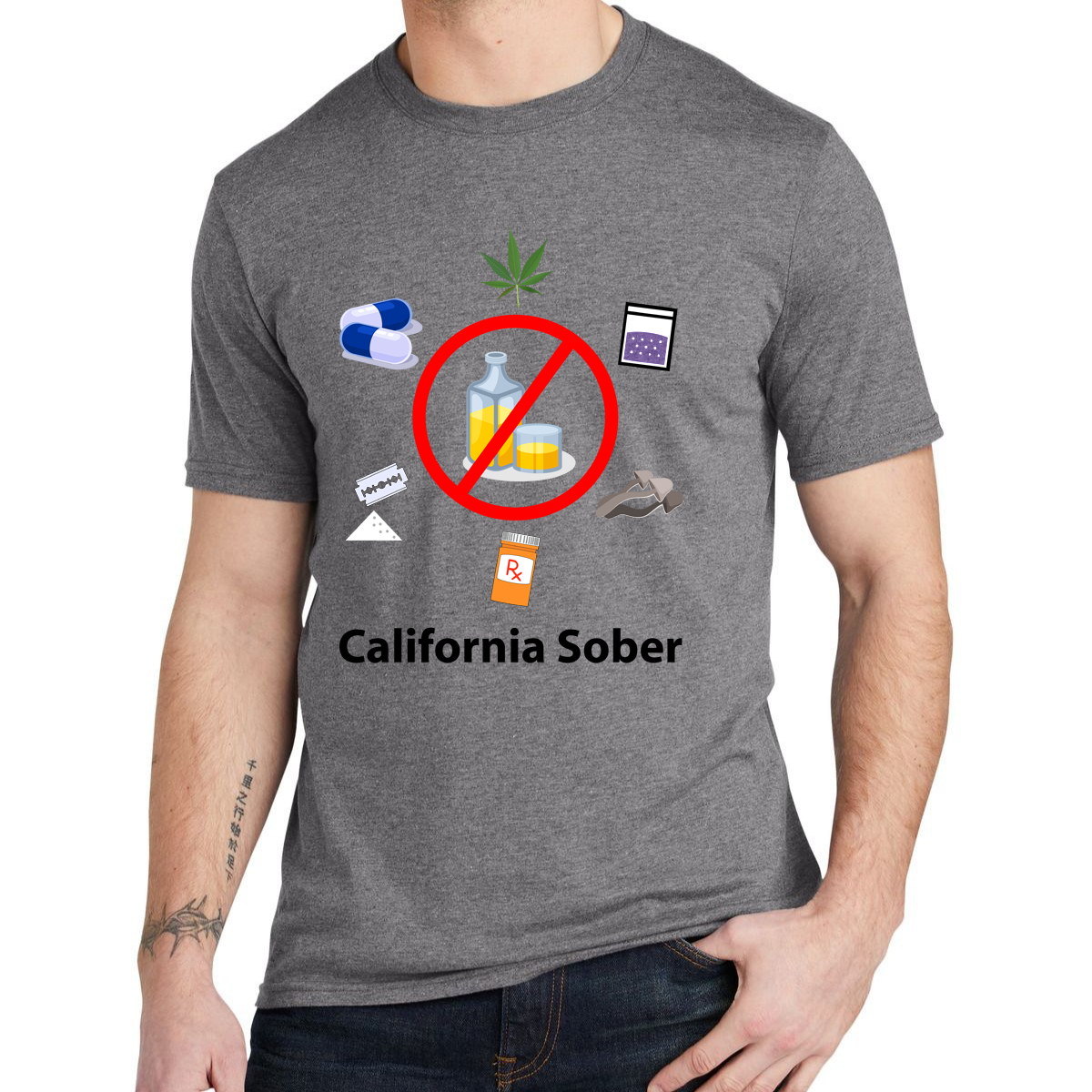 California Sober Tee