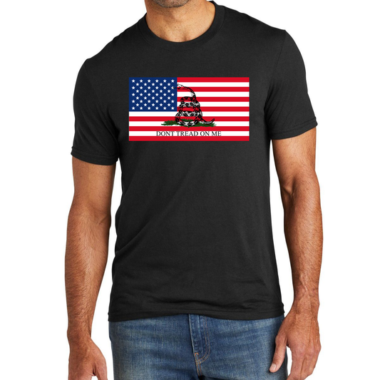 US-Gadsen Flag Tee (multiple colors available)