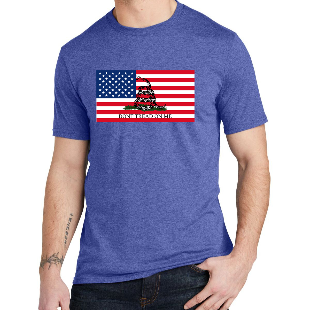 US-Gadsen Flag Tee (multiple colors available)