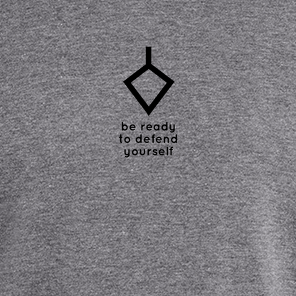 Hobo Signs - Be Ready to Defend Yourself - Tee (multiple colors)
