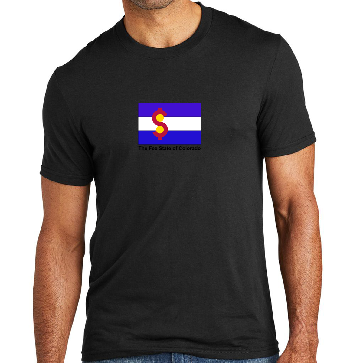 The Fee State of CO Flag - Tee (multiple colors)
