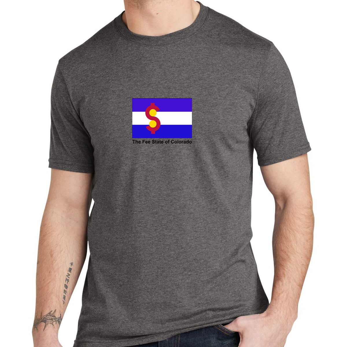The Fee State of CO Flag - Tee (multiple colors)