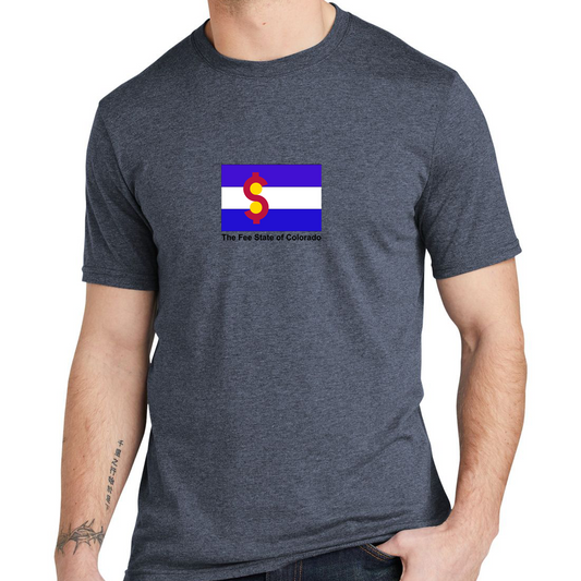 The Fee State of CO Flag - Tee (multiple colors)