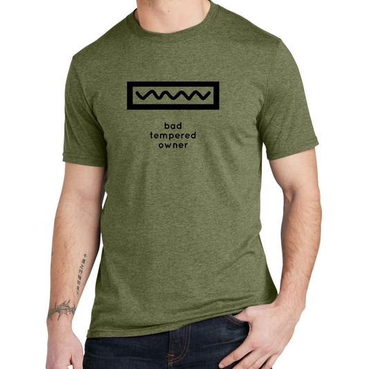 Hobo Signs - Bad Tempered Owner - Tee (multiple colors)