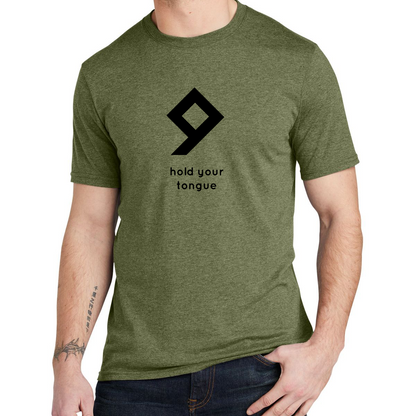 Hobo Signs - Hold Your Tongue - Tee (multiple colors)
