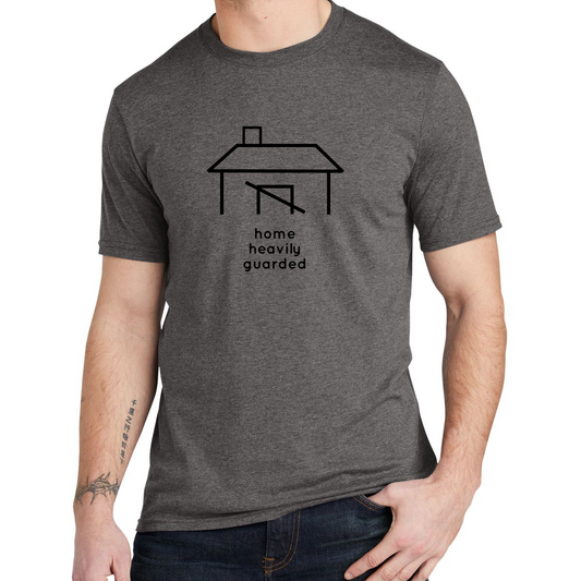 Hobo Signs - Home Heavily Guarded - Tee (multiple colors)