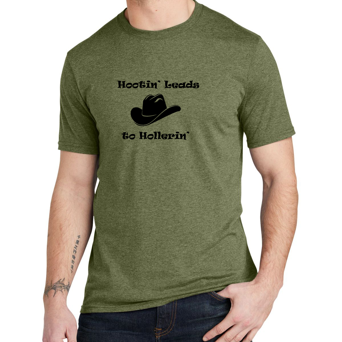 Hootin Leads to Hollerin - Tee (multiple colors)
