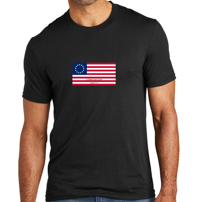 Libertarian_BetsyRossFlag - Tee (multiple colors)