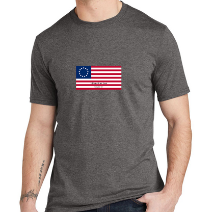 Libertarian_BetsyRossFlag - Tee (multiple colors)