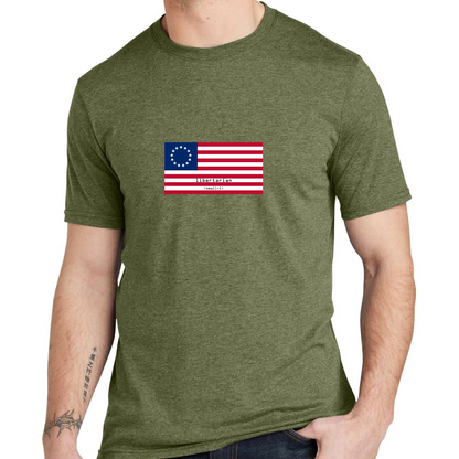 Libertarian_BetsyRossFlag - Tee (multiple colors)