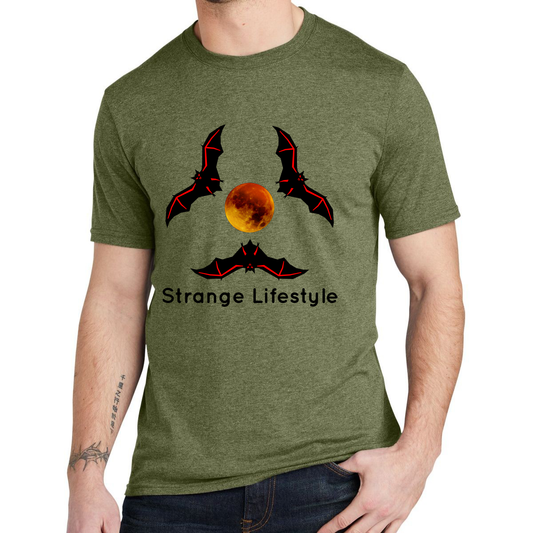 Strange Lifestyle™ TriBat Logo Tee (multiple colors)