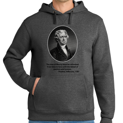 Thomas Jefferson - Tree of Liberty - Hoodie