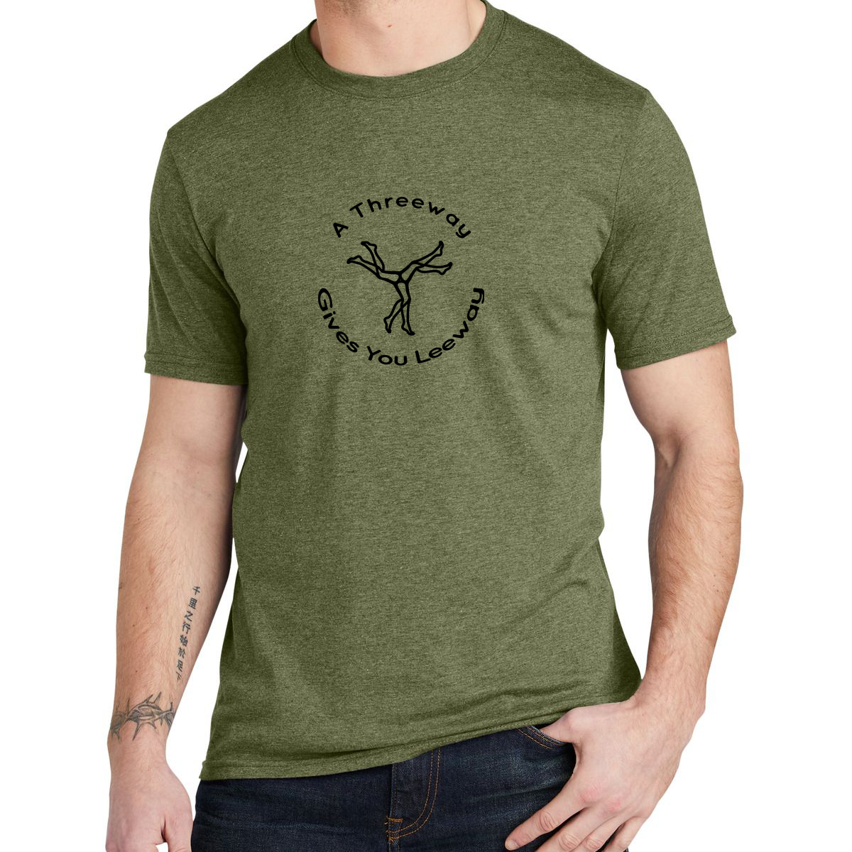 Threeway Gives You Leeway - T (multiple colors)