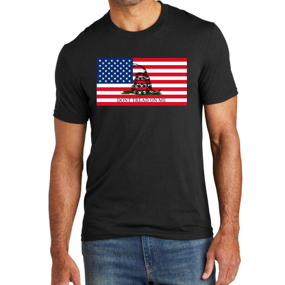 US-Gadsen Flag Tee (multiple colors available)