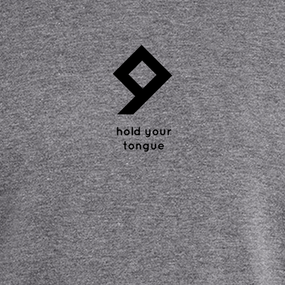 Hobo Signs - Hold Your Tongue - Tee (multiple colors)